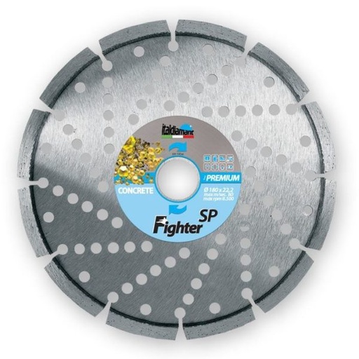 Italdiamant Disque Diamanté Fighter SP pour Béton (Armé) 