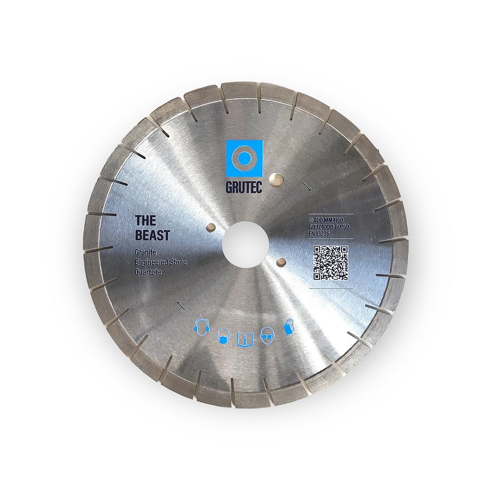 Grutec Disque Diamanté &quot;The Beast&quot; pour Granit, Quartzite et Composite