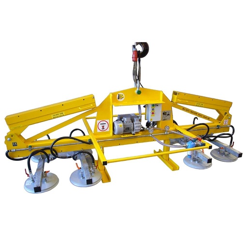 Vacuüm Hefsysteem Type HT.OJ 8x Ø288 mm H1440 kg Elektrisch 25m3/u CE