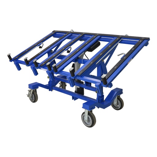 [KEUKAKIC-KAR] Chariot Porte Tranches AKIC Inclinable Electriquement pour Plans de Travail (Capacité 500 kg)