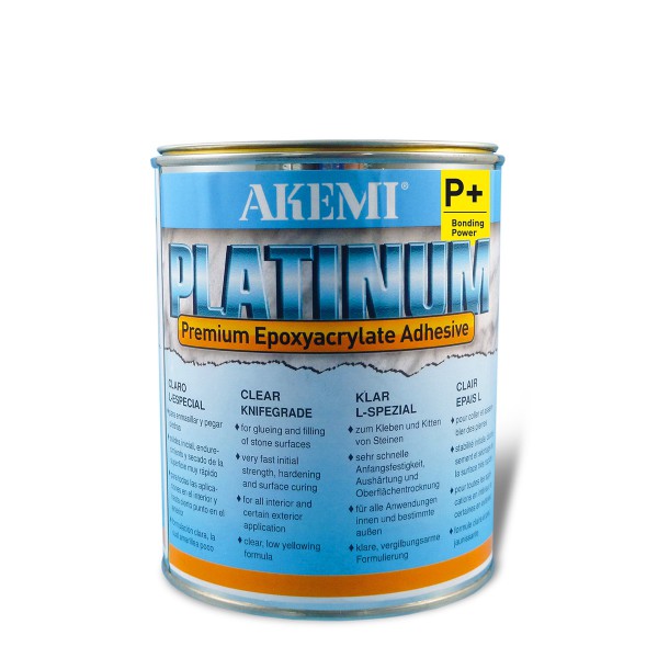 Akemi Platinum P+ L-Speciaal Gel Transparant + Verharder 900 ml