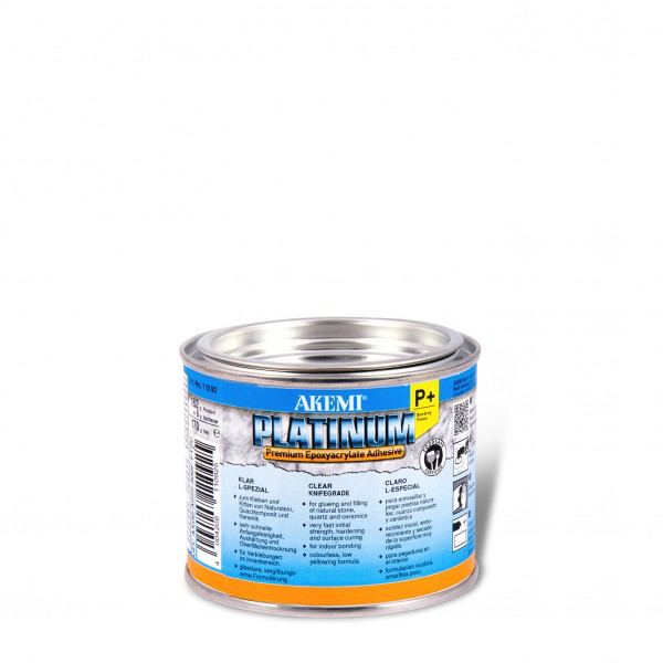 Akemi Platinum P+ L-Speciaal Gel Transparant 150 ml mini incl. Verharder *
