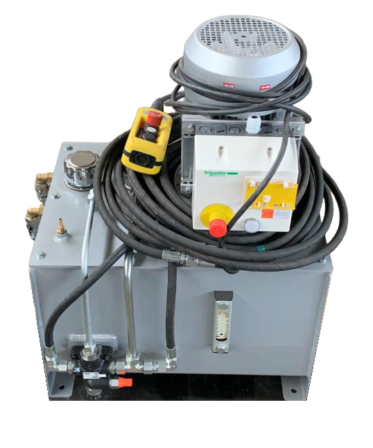 Grutec Hydraulische Schuurgroep 4KW 3 x 400V + Zware Schuurkop Standaard CE