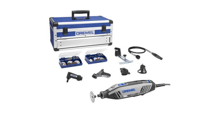 Dremel® 4250 Electric Grinding Machine (Case with 128 Accessories) - Shaft 3 mm