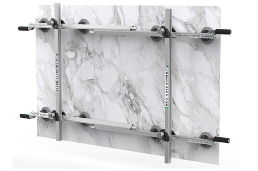Omni Cubed Slim Slab Saver 2-Rail Frame - Automatic