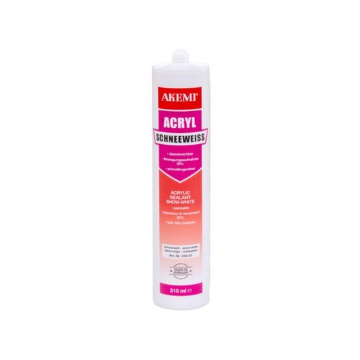 [AK-40601] Akemi Acrylic Sealant 310 ml (Colour White)