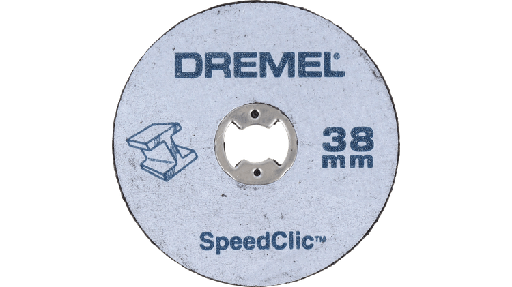 [DR-MZ038EZSC-12] Disque Métal EZ SpeedClic pour Dremel (par 12 pièces) (Diamètre 38 mm)