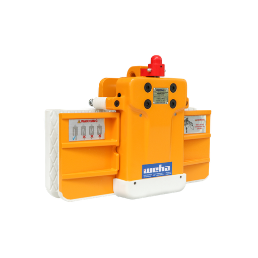 [W-PKERAMOS30] Platenklem Kaiman Keramos Automatisch met Witte Rubber (Capaciteit 1000 kg, Opening 5-30 mm)