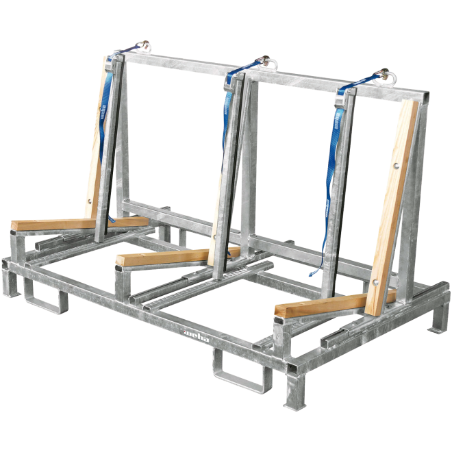Adjustable Plate Stand Galvanized