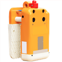 Pince pour Tranches Kaiman Automatique avec Caoutchouc Blanc