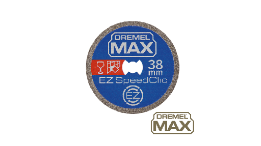 [DR-SC545DM] Snijschijf Dremel EZ SpeedClic SC545DM voor Marmer, Beton, Baksteen, Porselein of Keramiek (Diameter 38 mm)