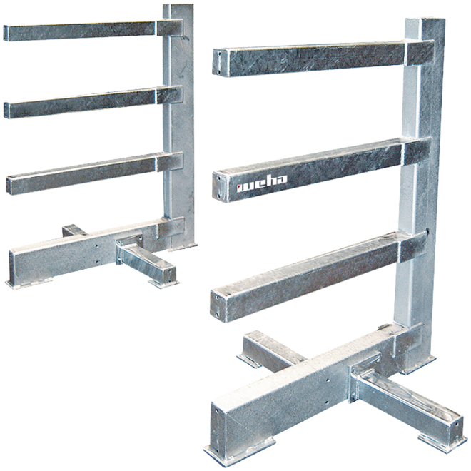 Stacking Rack “Solo” Galvanized - Set