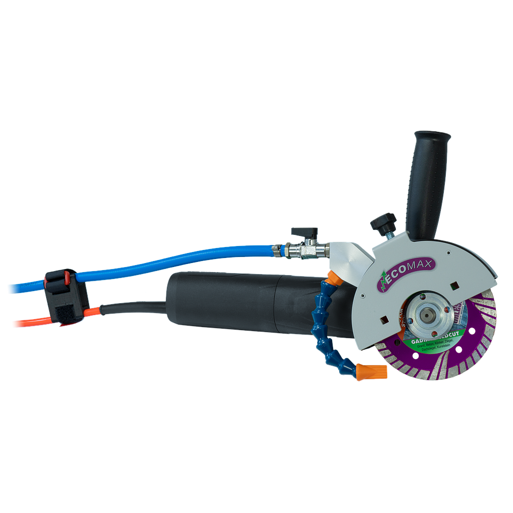 Galeski Angle Grinder Ecomax 125 Vario BL with PRCD Switch
