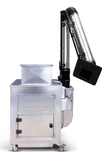 Grutec Mobile Dust Cabinet MONOCUBO with Dry Extraction – 3 x 400 V