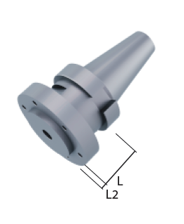 Cône Porte-Outils CNC pour Donatoni ISO50 Alésage Ø50mm et avec 6 trous de vis M6