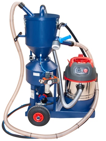 Mobiel Zandstraalapparaat Jet-Stream - 230V Mono - 8mm