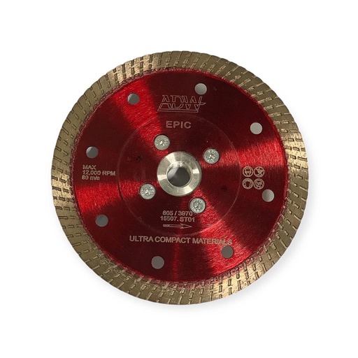 Disque Diamanté ADW Epic pour UCS et Céramqiue M14 (Diamètre 125 mm 230 mm, Raccord M14)