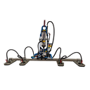 Grutec Vacuüm Hefsysteem Type MP-mini 4 x 450 x 150 mm Zacht op perslucht + Cilinder