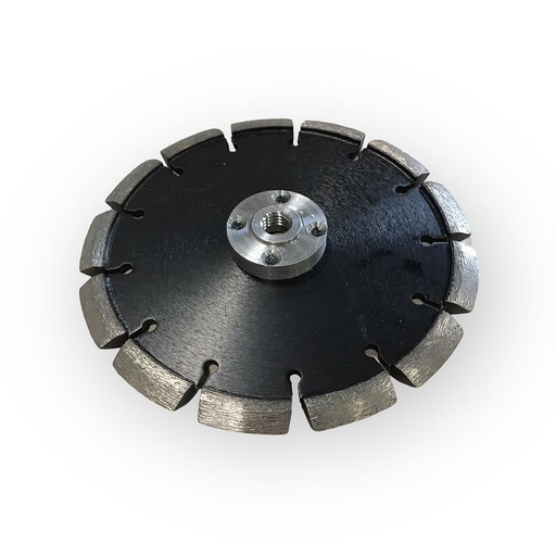 Diamond Pointing Disc 9.5 mm thick with V-segment + Flange M14