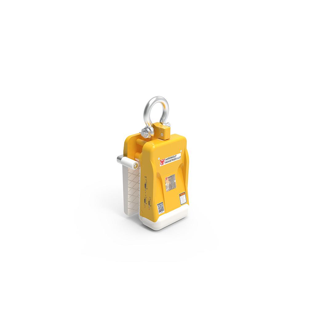 Platenklem AW A/R Automatisch met Witte Rubber