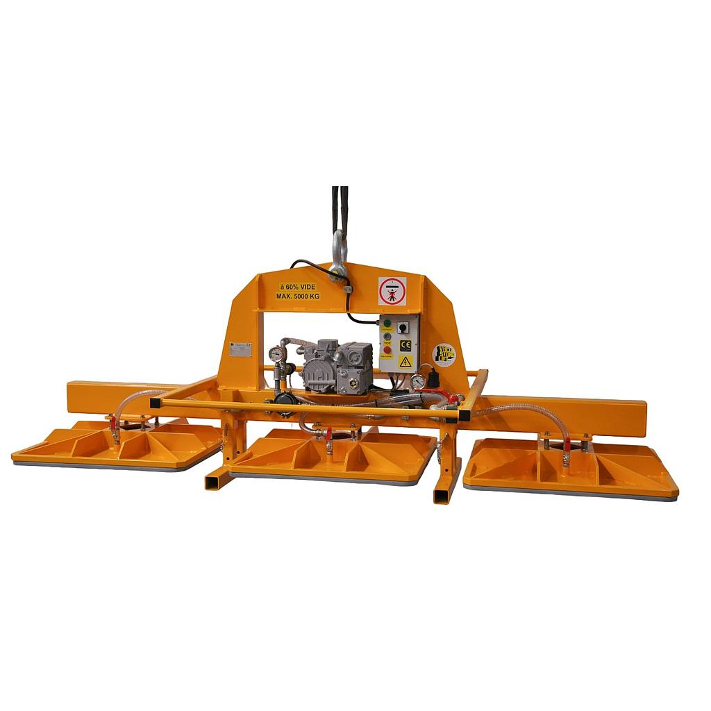 Vacuüm Hefsysteem Type HT.OJ 3x 750 x 650 mm H4000 kg Elektrisch 25m3/u CE