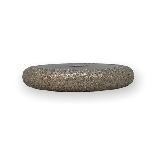 Meule Goutte D'eau Ronde Ø150 x 22,2mm Largeur=10mm R=5mm à Sec Gros grain pour Béton et Pierre Calcaire