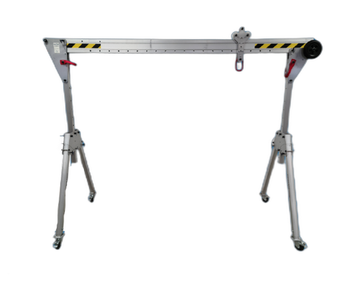 [W153023] Mobile LW Aluminium Gantry Crane (Length 3000 mm, Capacity 500 kg)