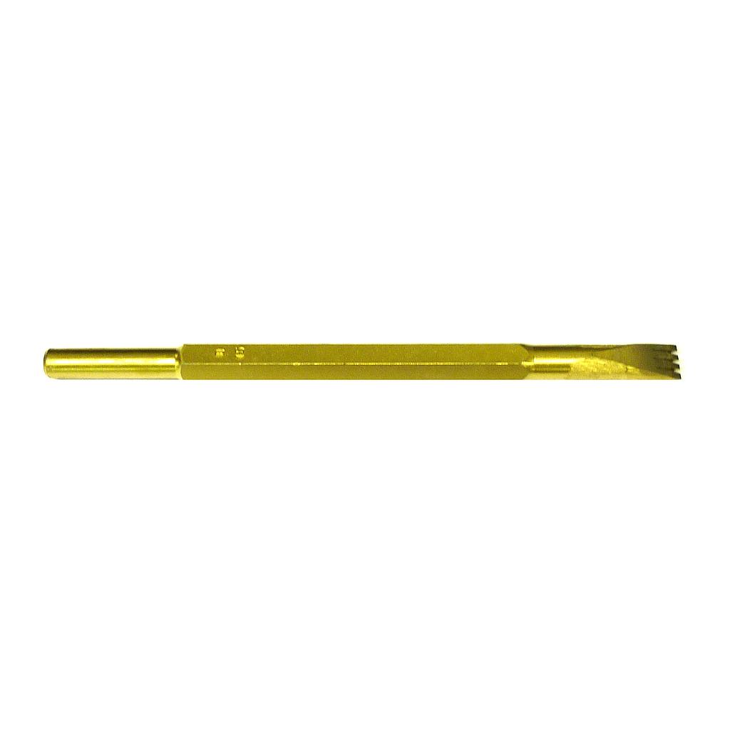 Grutec Pneumatische Gradine Goud Tungsten Carbide Schacht 10,2  mm