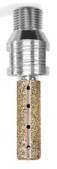 [AD-PB25104] ADI Fraise à Détourer Galvanique pour Marbre et Pierre Calcaire R1/2 (Longueur 35 mm, Diamètre 16 mm, Grain Medium)