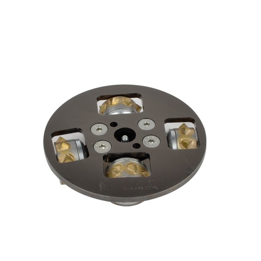 [LUP-MINA-4/9] Lupato Bouchardeerplateau Ø150mm Mina 4/9 M14 voor Beton M14 (Aansluiting M14)