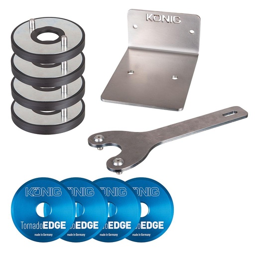 Accouplement Magnétique Tornado EDGE ø120 mm M30 Femelle Comandulli - Bleu