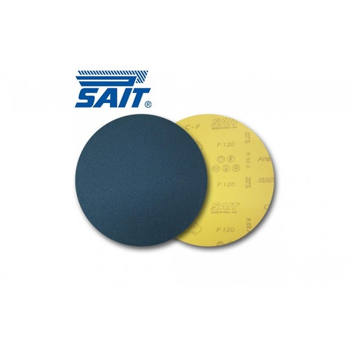 Saitac Schuurpapier Ø125 mm Velcro