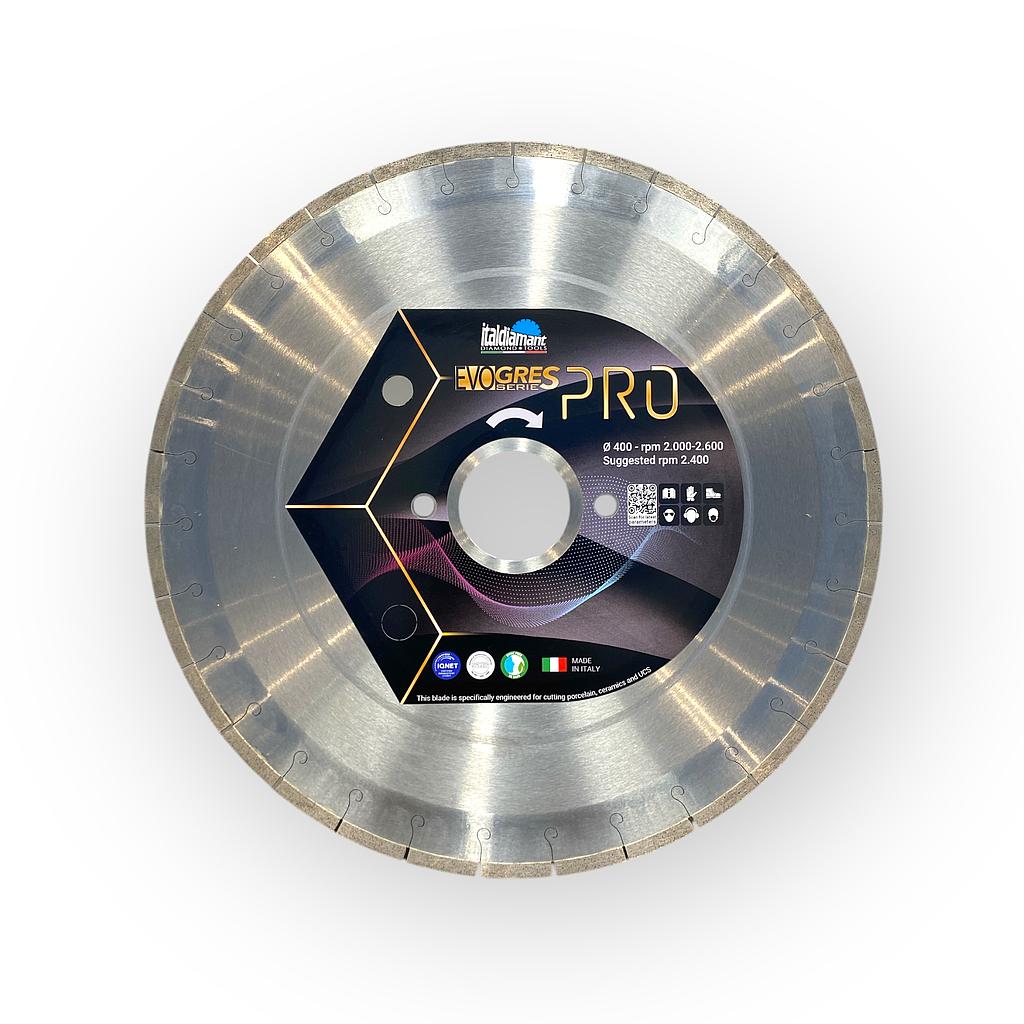 Italdiamant Diamond Blade Evo Gres Pro Silent Body for UCS and Ceramics