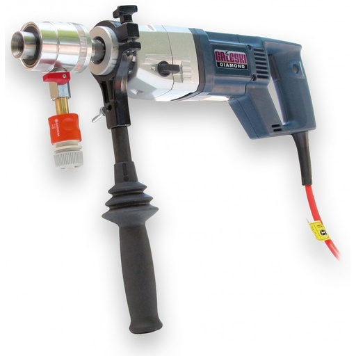 [GA-DIAM1503DI] Galeski Foreuse Diamond 1503 avec Interrupteur PRCD (Vitesse de rotation 1500 - 3000 t/min (2 vitesses), Puissance 1500 W)