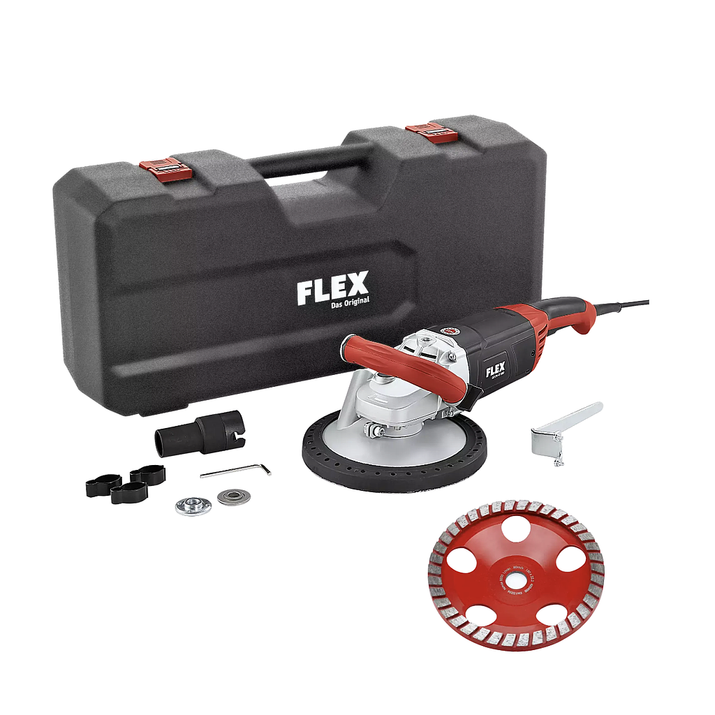 Flex Concrete Sander LD 24-6 Ø180 R Turbo-Jet Kit II