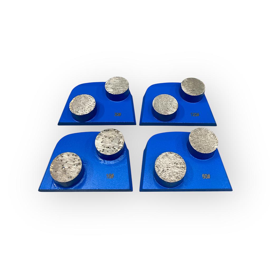 Grutec Lavina Segment met Medium Harde Binding - 2 Button