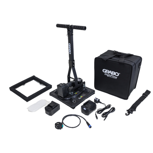 Electric Hand Vacuum Suction Grabo High Flow in a Protective Bag