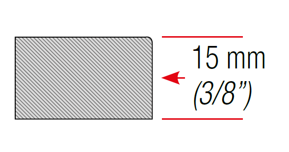 Montolit Toprofile Profile Router for Straight Edges