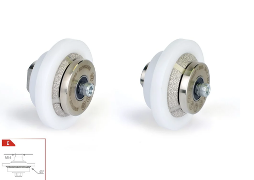 Profiling Wheel E 45° for Ceramics M14