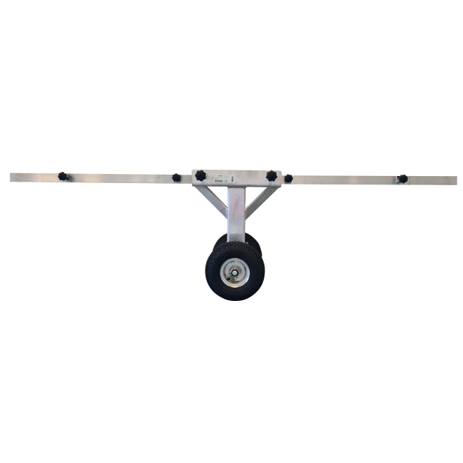 Marble Trolley "Loft" with Pneumatic Wheels incl. Reinforcing Rail