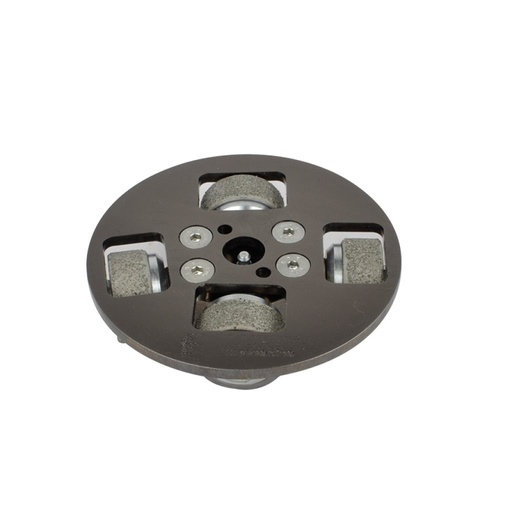 [LUP-MINA-4/800] Lupato Sandblasting Plate Ø150 mm Mina 4/800 M14 for Concrete M14  (Grain 800, Diameter 150, Fitting M14)