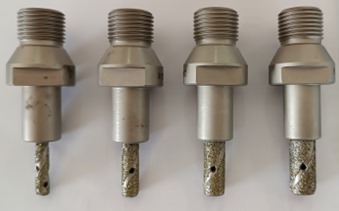 ADI Vlakbouw Diamantfrees Galvanisch voor Marmer en Blauwe Hardsteen R1/2&quot;