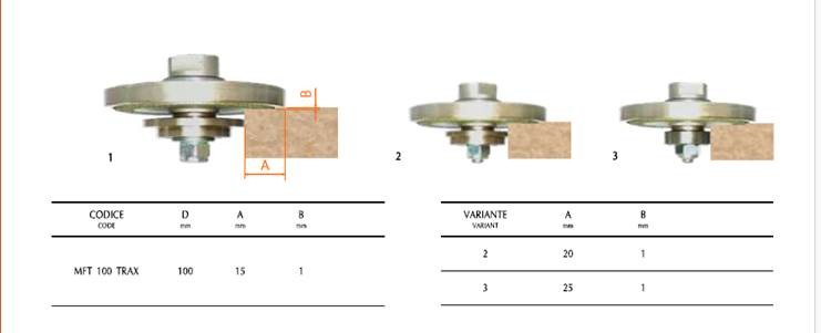 Grooving Cutter for Natural Stone