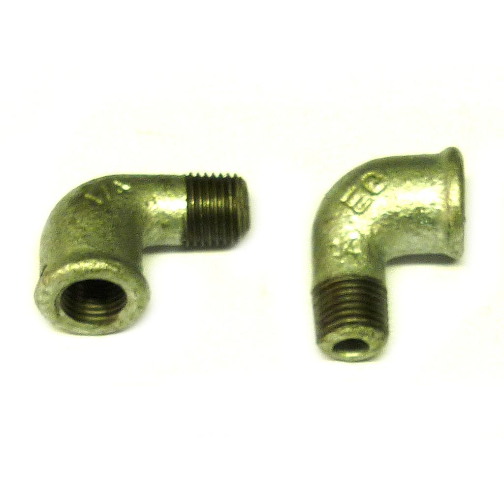 Elleboog 90° Inwendig / Uitwendig 1/4" (kopie)