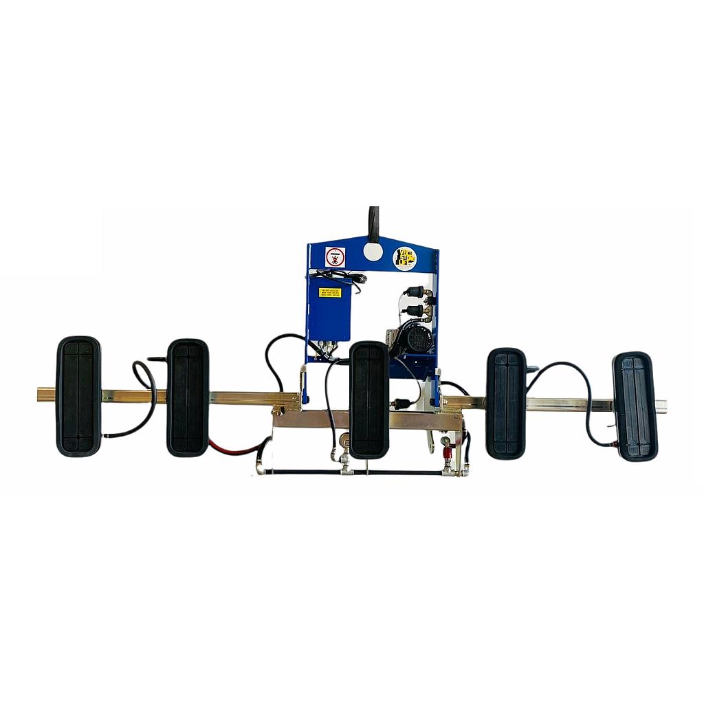 Système de levage à ventouses Type MK.00 5x 450 x 150 mm Souple H750 / V375 kg voor separate pomp CE