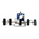 Vacuüm Hefsysteem Type MK.00 5x 450 x 150 mm Zacht H750 / V375 kg voor separate pompset CE