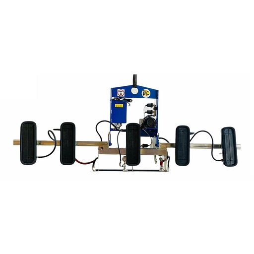 Système de levage à ventouses Type MK.00 5x 450 x 150 mm Souple H750 / V375 kg voor separate pomp CE