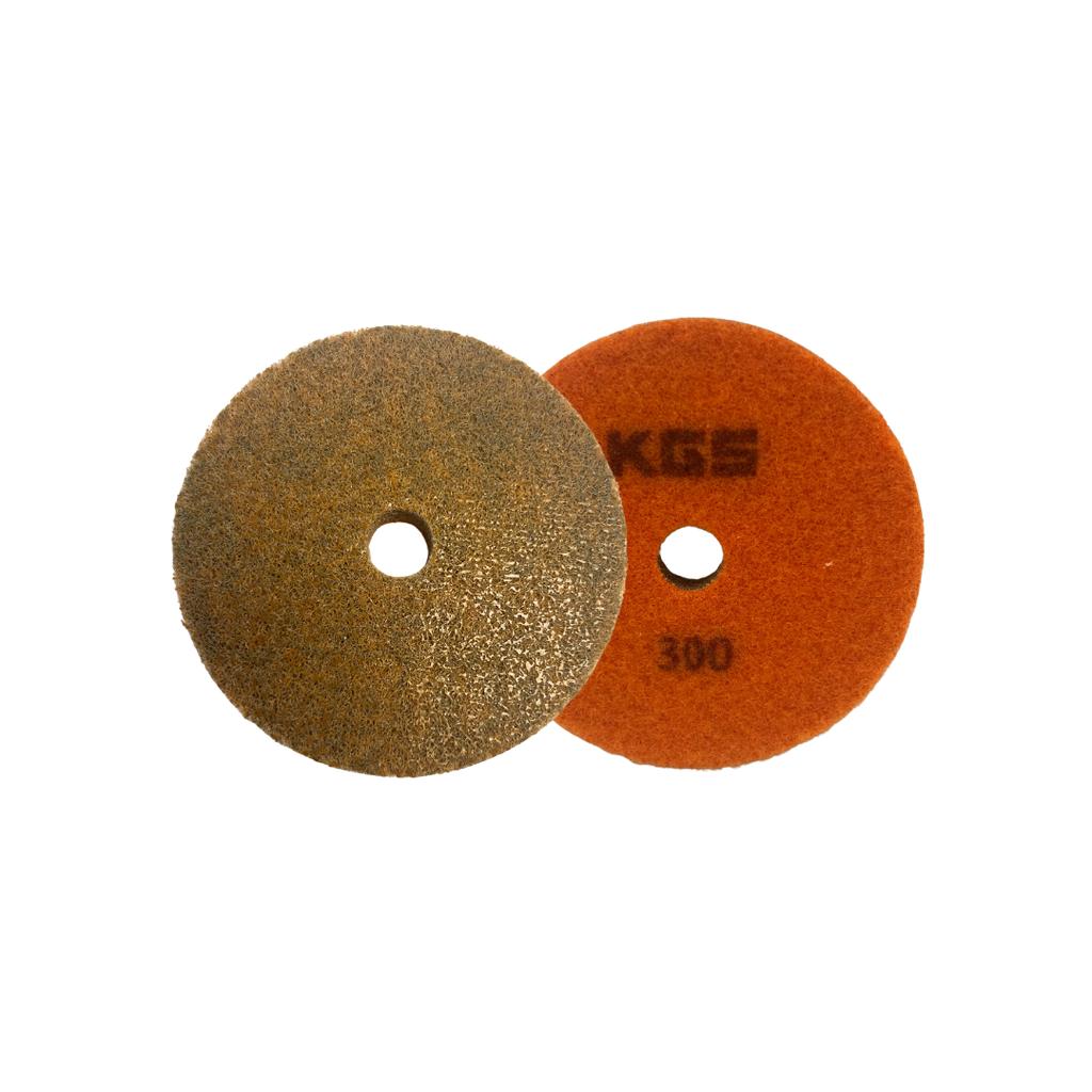 KGS Flexis® EHD Pad Diamanté Ø100 mm Velcro (Set 7 pièces)