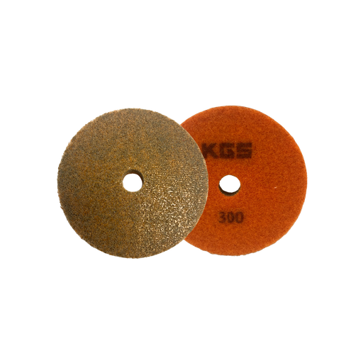 [FLEXEHD100SET] KGS Flexis® EHD Pad Diamanté Ø100 mm Velcro (Set 7 pièces) (Diamètre 100 mm)