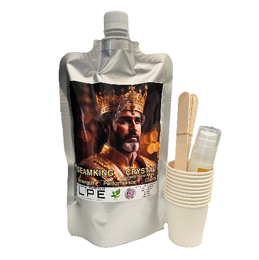 [BD-SK-CC-1L] Big Dog Steenlijm SeamKing i-Crystal Clear 1 l - incl. Verharder  (Kleur i-Crystal Clear, Inhoud 1 l)